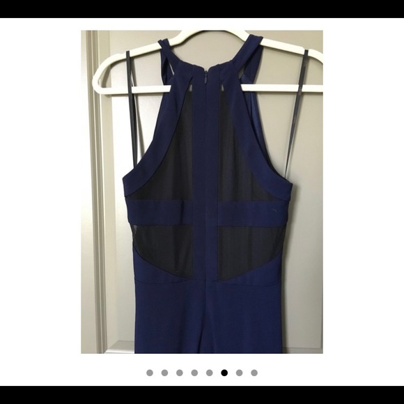 Laundry by Shelli Segal Navy Gown - Picture 6 of 8